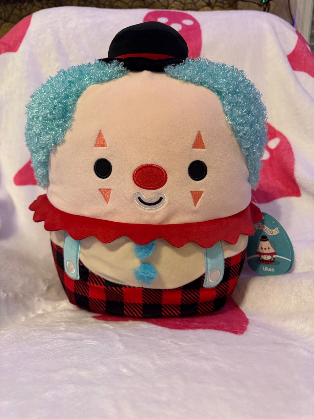 Mans Clown Squishmallows